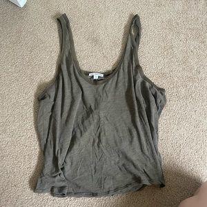 James Perse Tank Top, size 4/ XL, green